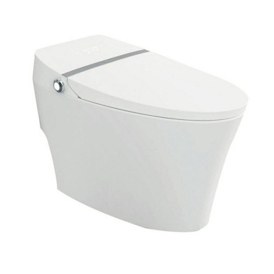 siphon flushing one piece automatic electric smart bidet toilet