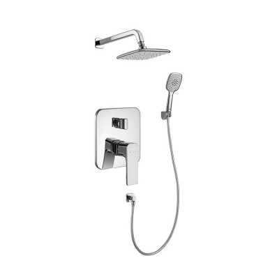 concealed rainfall shower head