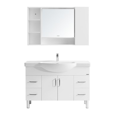 Modern PVC wash basin Bathroom cabinet