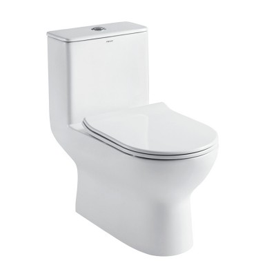 China Factory Siphonic One piece Toilet sanitary ware closet bowl