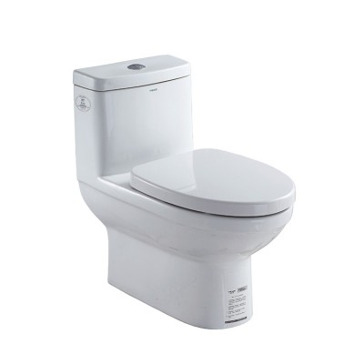 Luxury Washdown Luxury Shape One-piece Toilet suitable for hotels